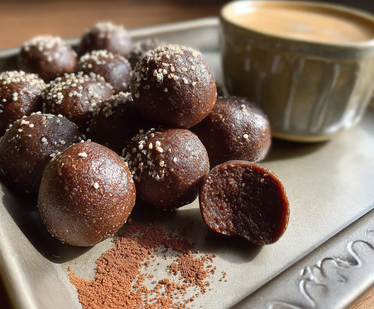 Easy Mocha Espresso Protein Balls