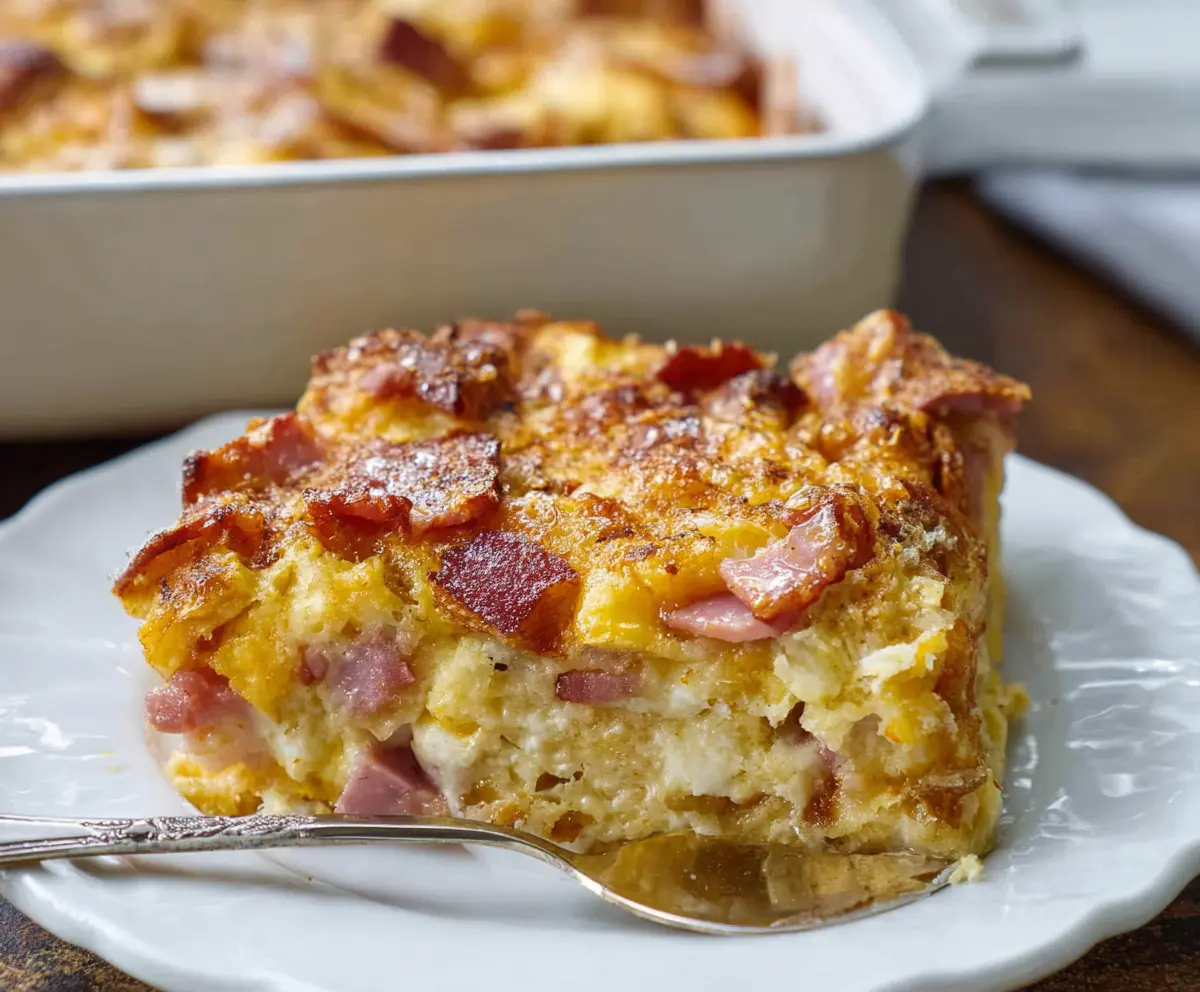 Easy Monte Cristo Breakfast Casserole