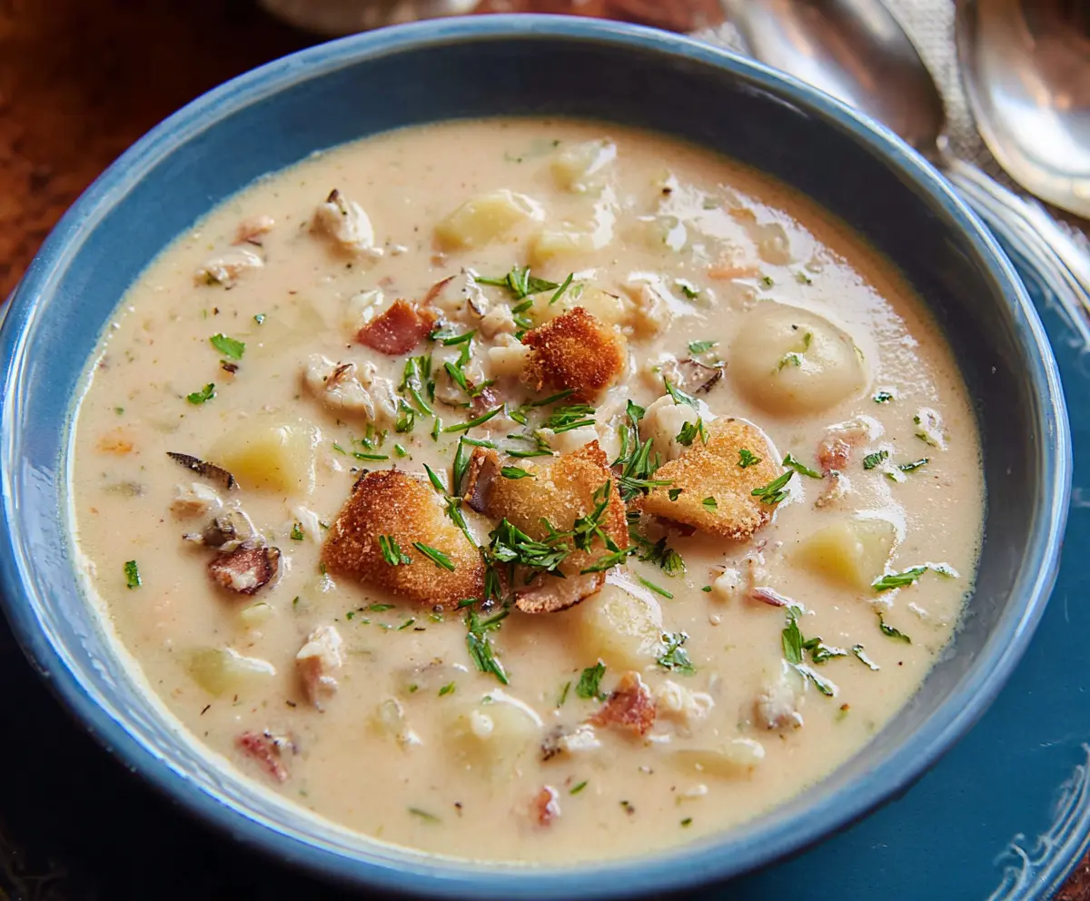 Classic New England Clam Chowder Recipe