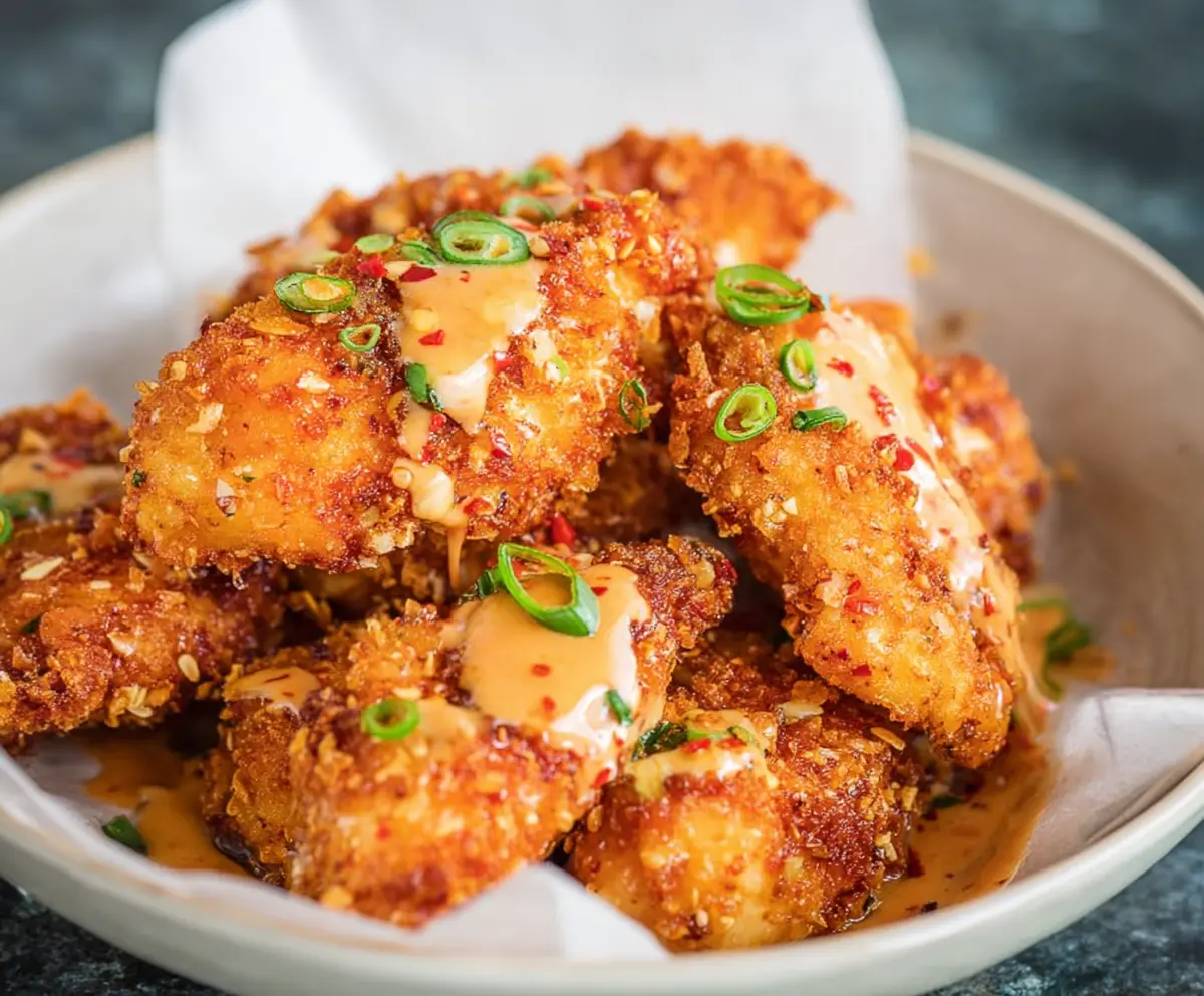 Quick Air Fryer Bang Bang Chicken