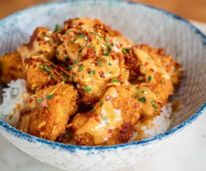 Quick and Easy Air Fryer Bang Bang Chicken