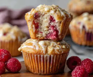 Raspberry White Chocolate Muffins