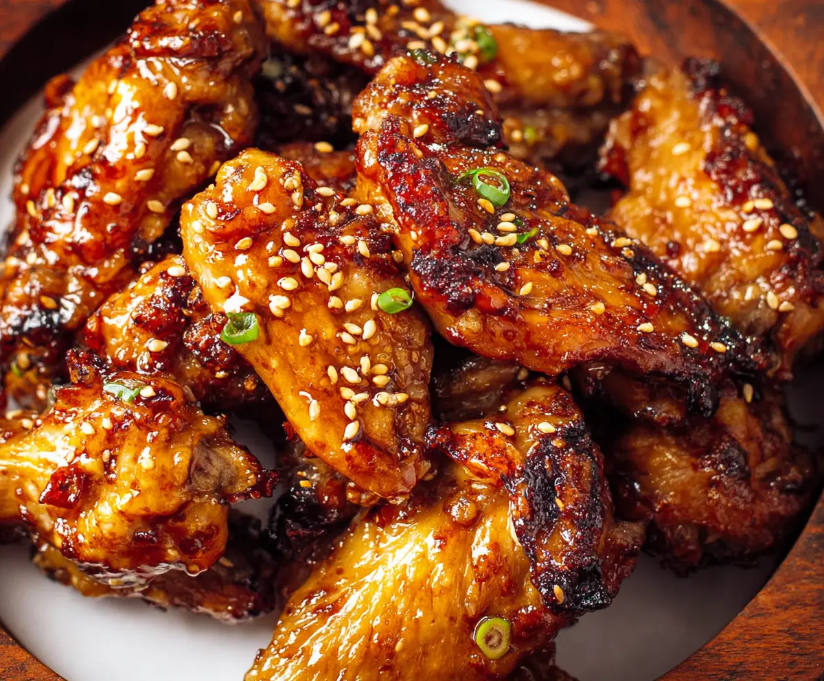Sticky Pineapple Teriyaki Wings