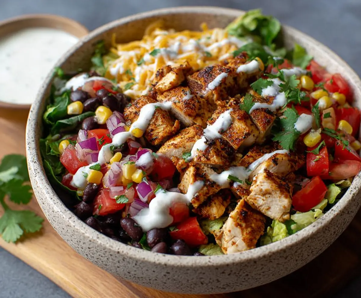 Zesty Southwest Chicken Salad Recipe