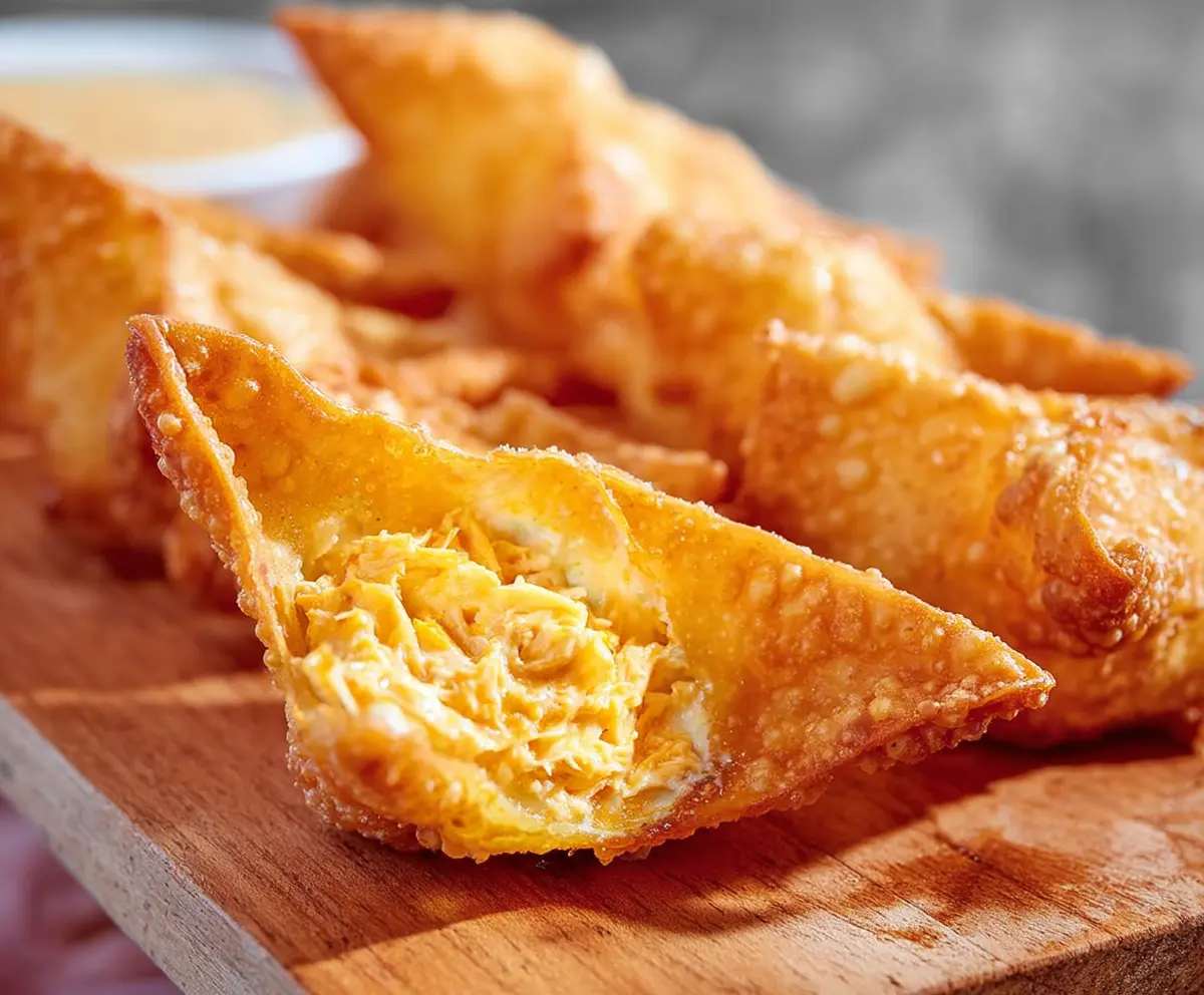 Easy Buffalo Chicken Rangoons Recipe