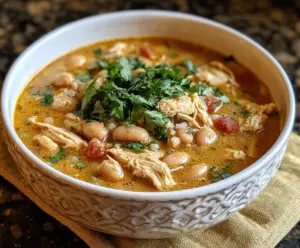Cajun White Chicken Chili