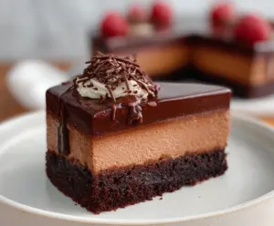 Chocolate Mousse Brownies