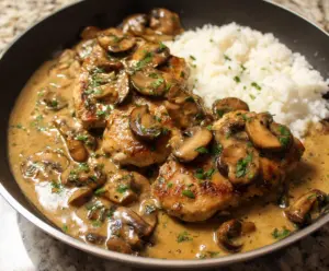 Creamy Pork Marsala
