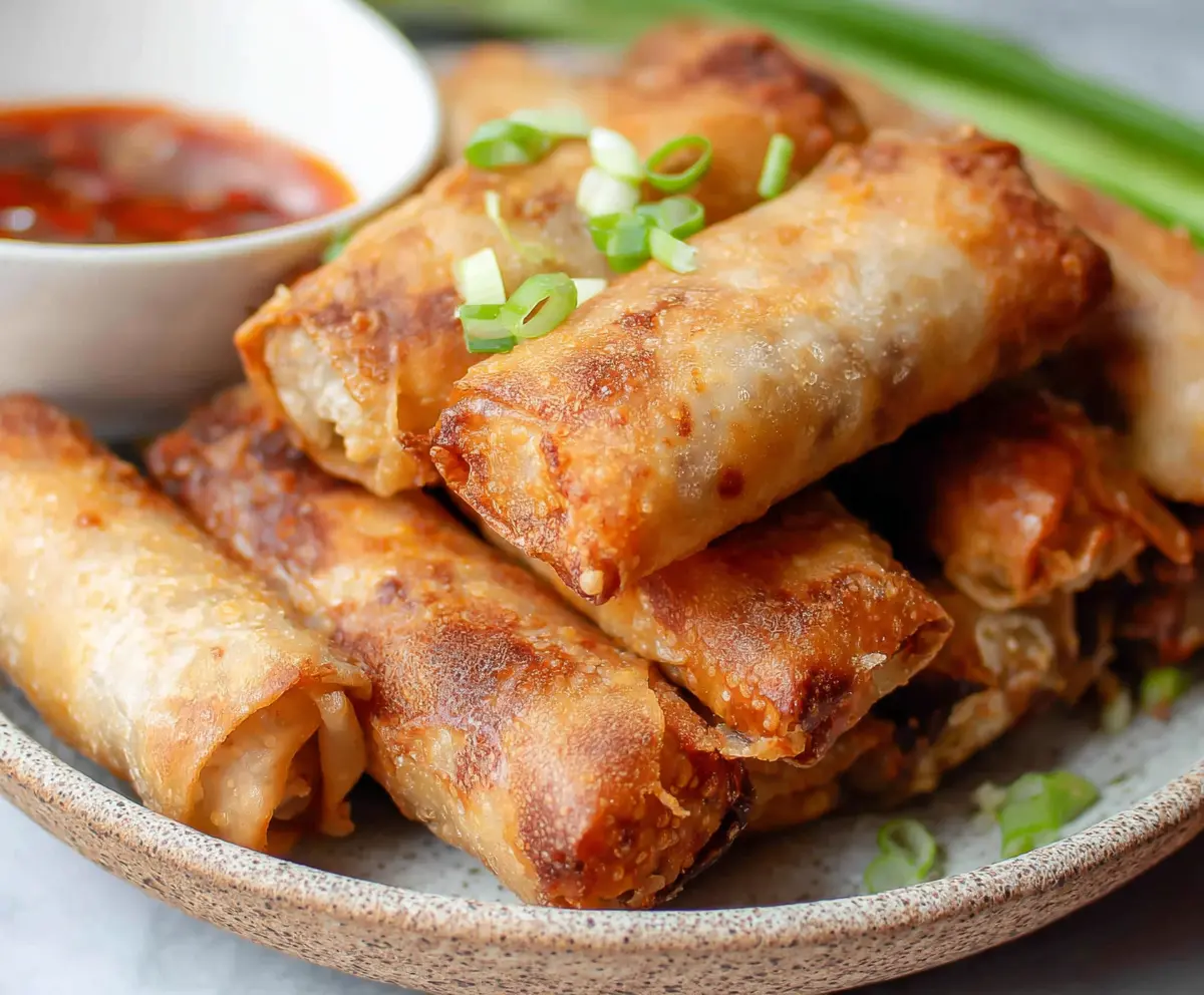 Crispy Air Fryer Spring Rolls Recipe