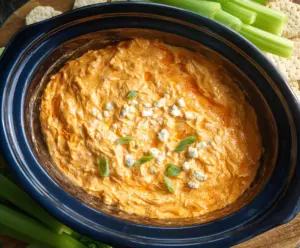 Crock Pot Buffalo Chicken Dip