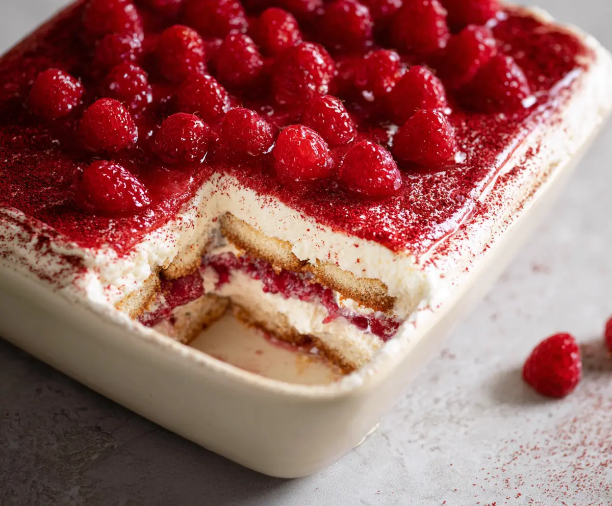 Easy Fresh Raspberry Tiramisu Recipe