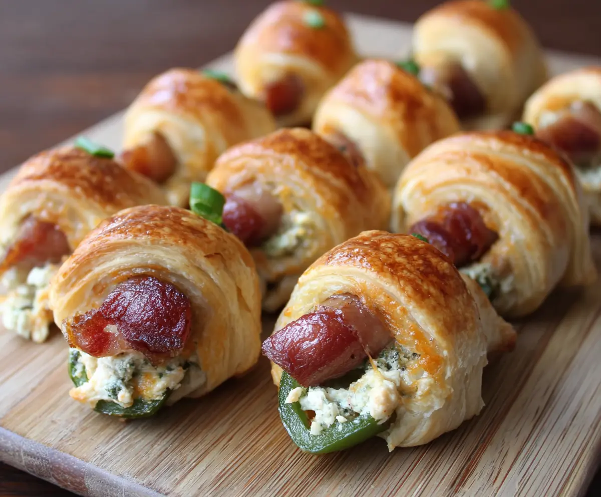 Easy Jalapeno Popper Pigs in Blanket