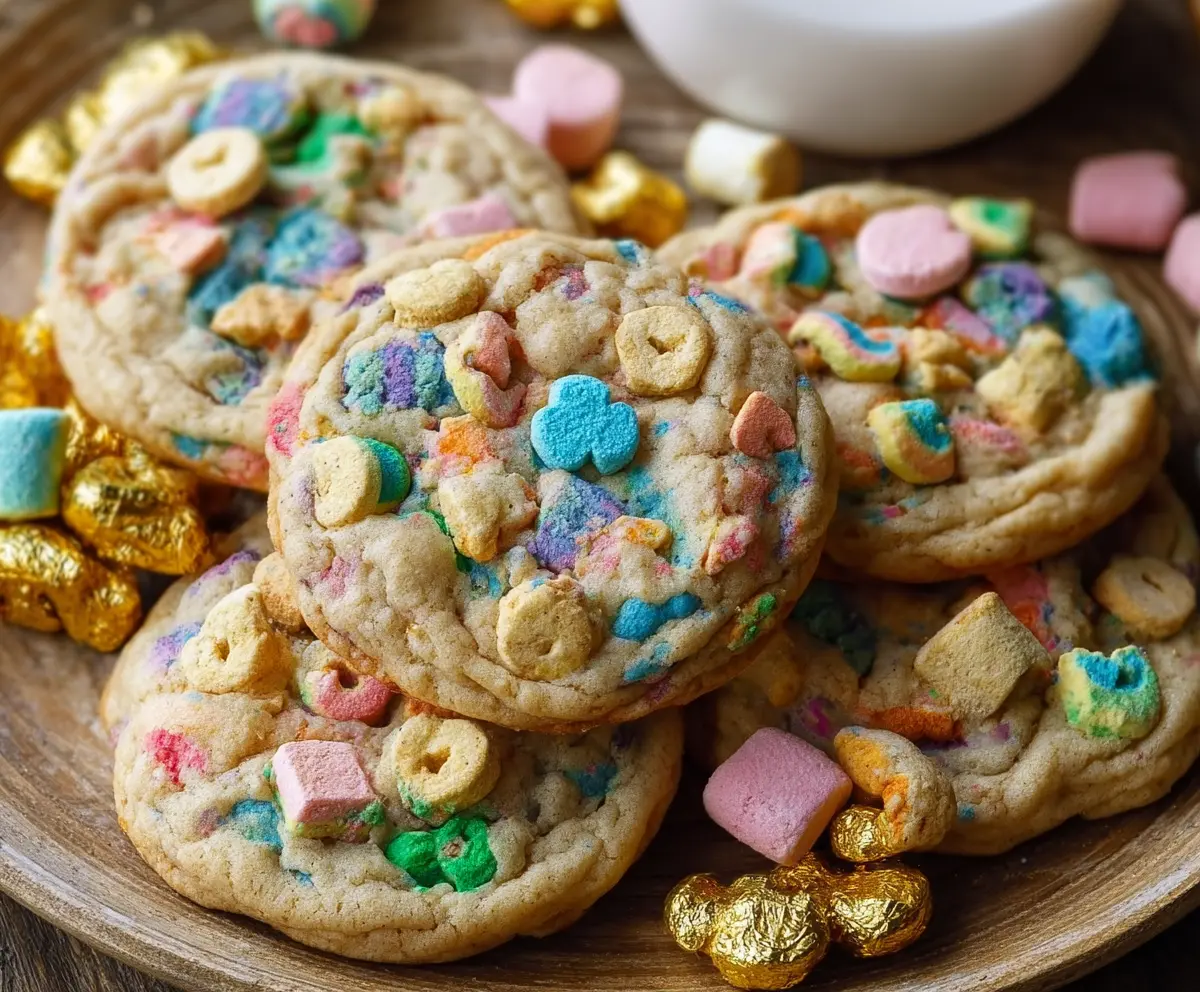 Easy Lucky Charms Cookies Recipe