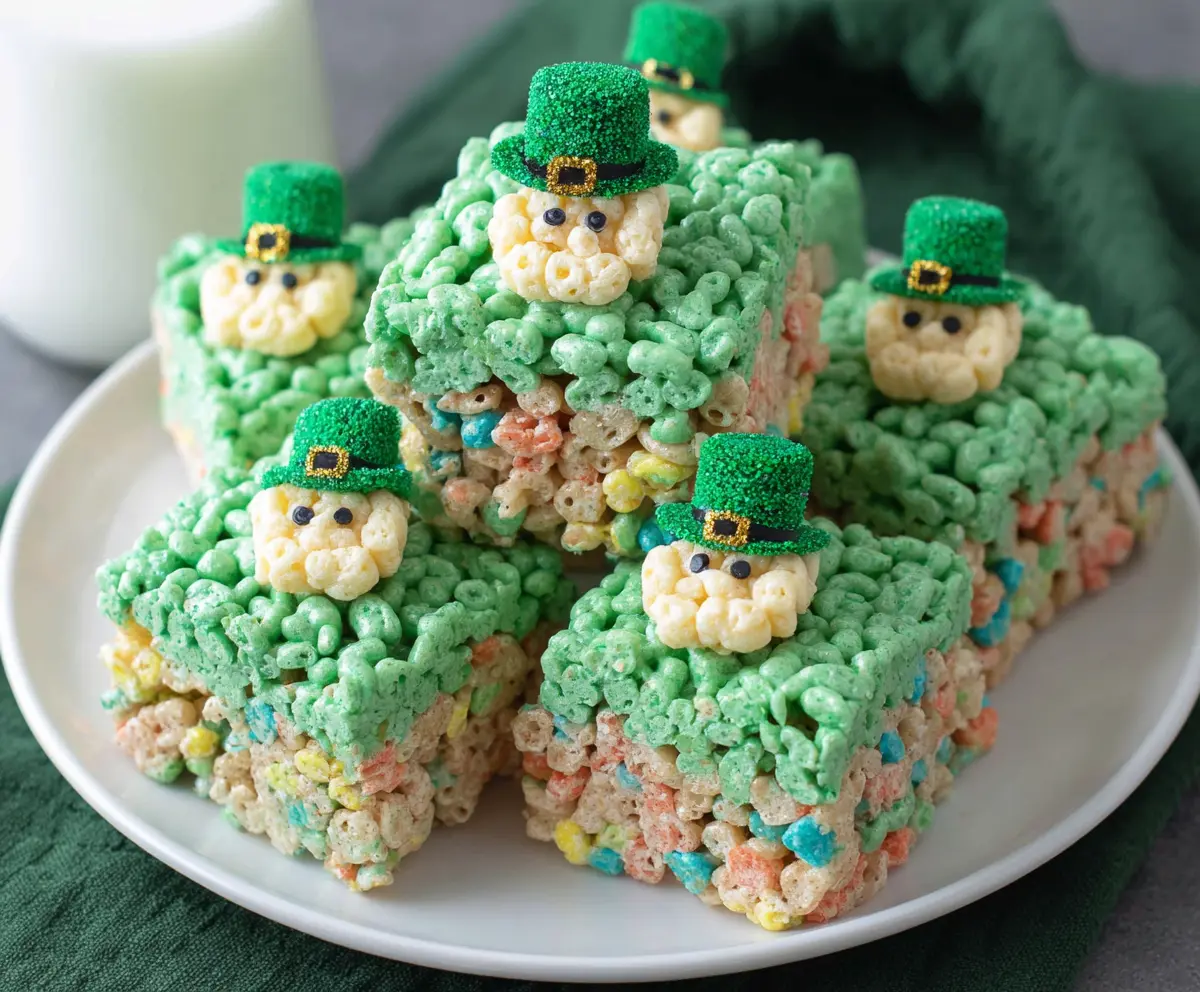 Lucky Leprechaun Rice Krispie Treats Recipe