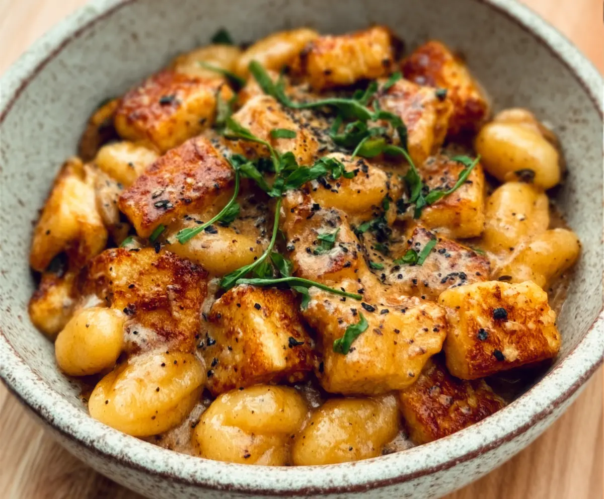 Crispy Tofu Gnocchi Recipe