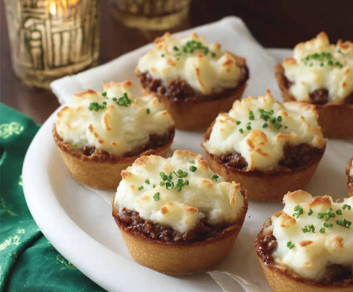Mini Shepherd's Pies for St. Patrick's Day