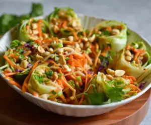 Spring Roll Salad with Peanut