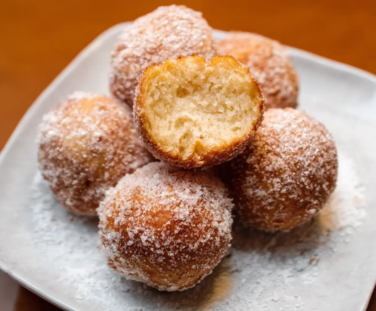 Easy Tofu Donut Balls Recipe