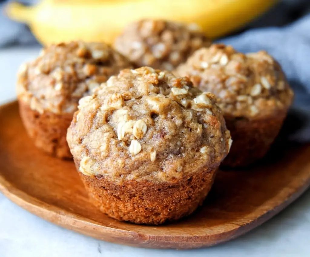 Banana Oatmeal Muffins