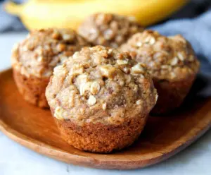 Banana Oatmeal Muffins