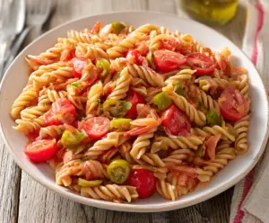 Bloody Mary Pasta Salad