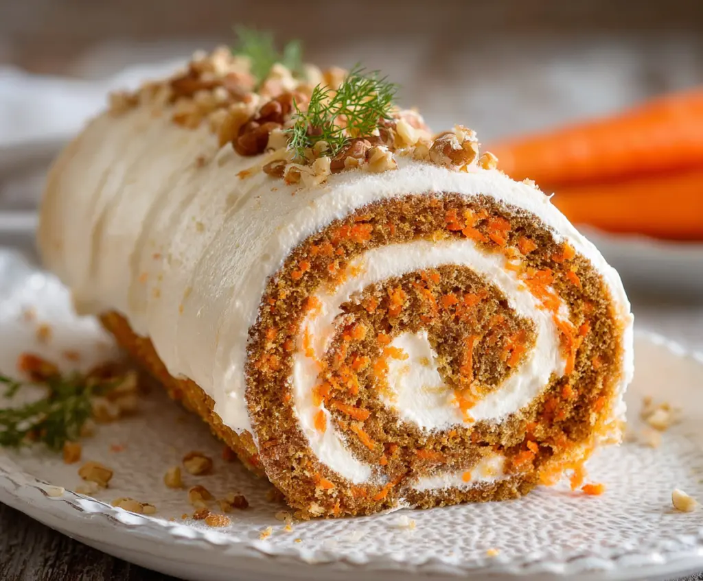 Carrot Cake Roll