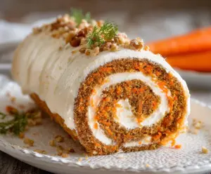 Carrot Cake Roll