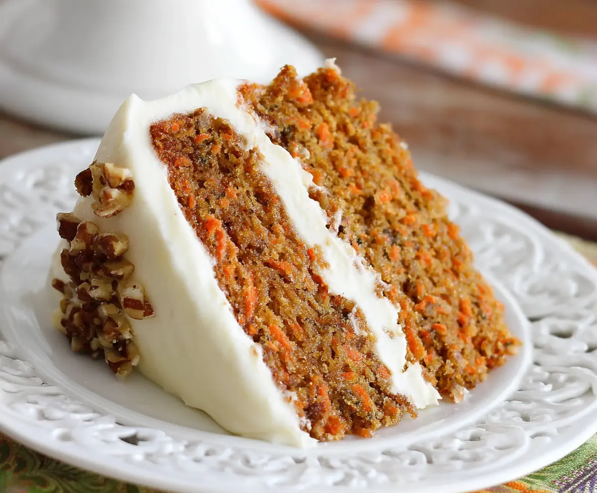 Best Carrot Cake with Cream Cheese Frosting