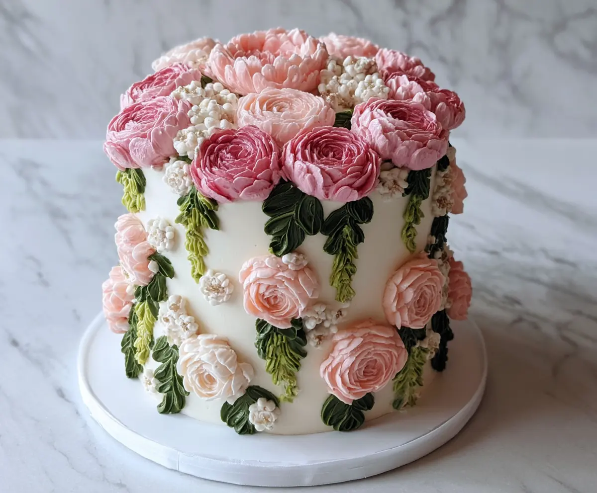 Easy Floral Cake Recipe