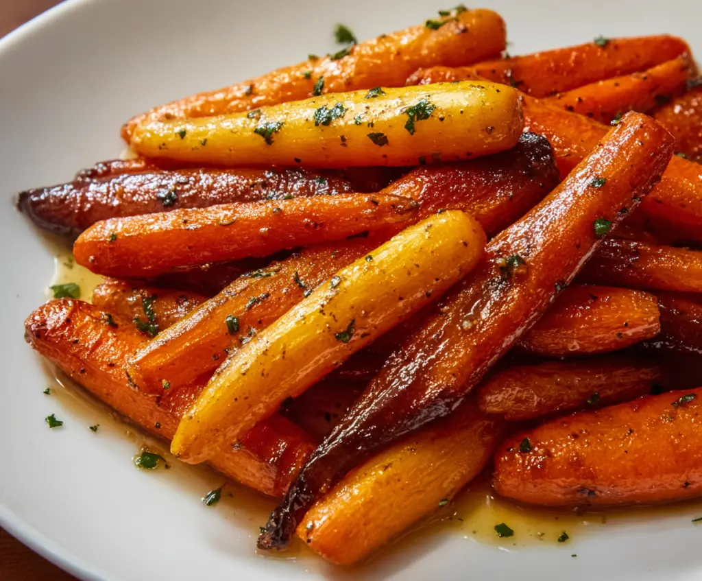 Honey Glazed Roasted Carrots