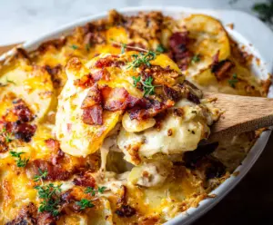 Loaded Scalloped Potatoes