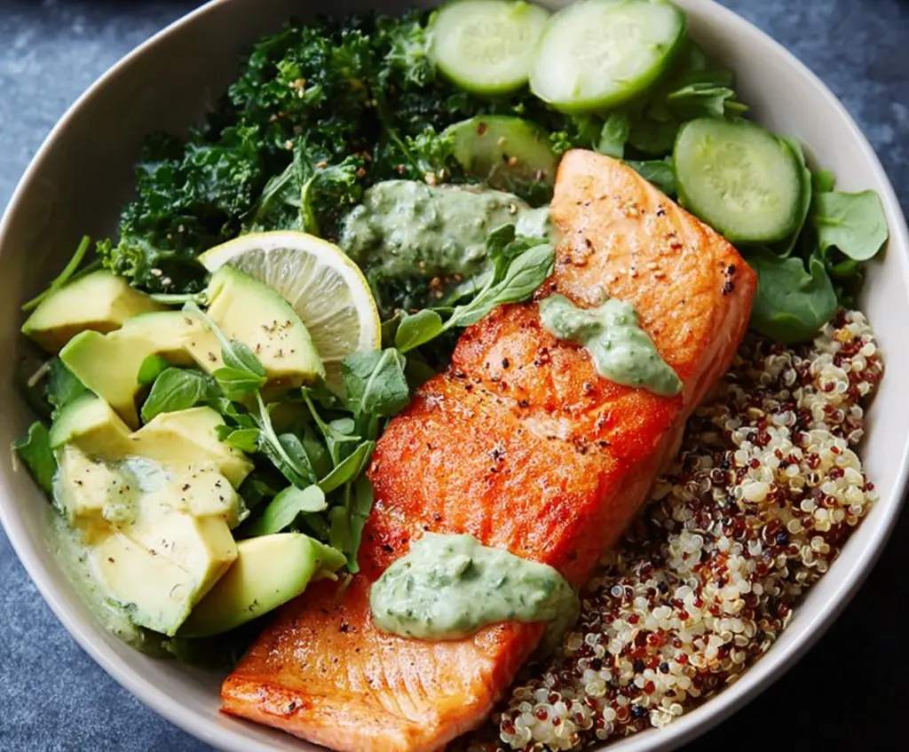 Salmon And Quinoa Power Bowl