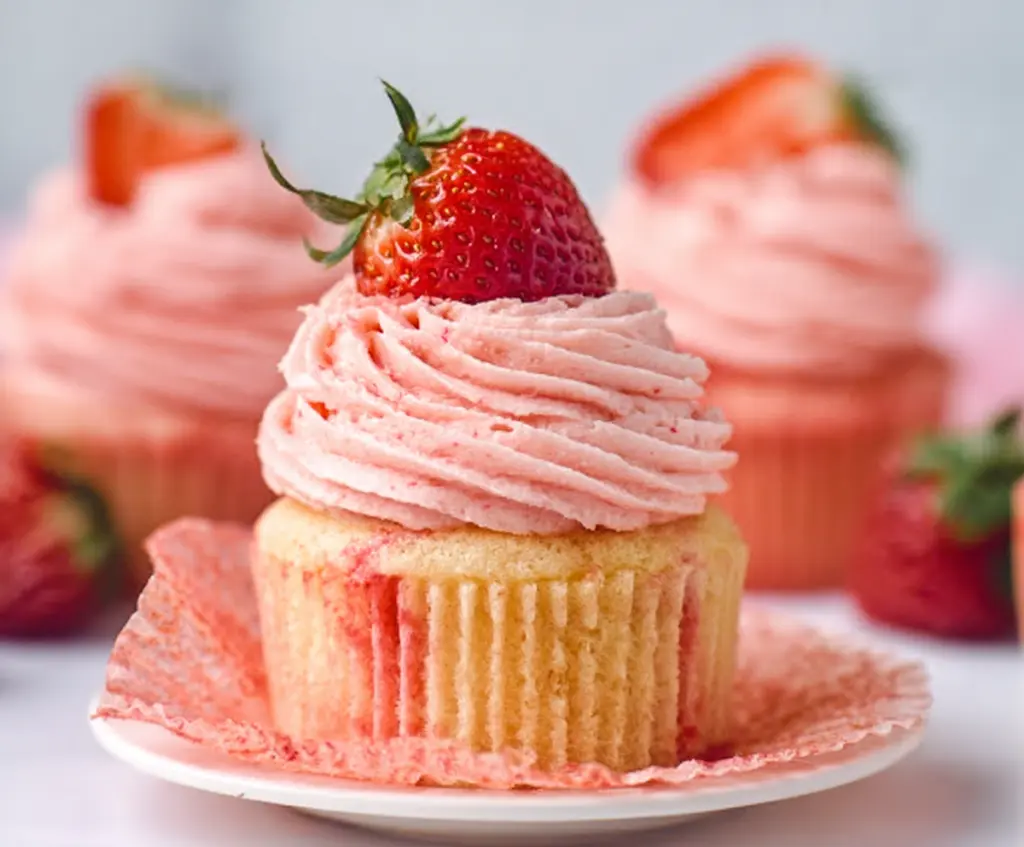 Strawberry Cupcakes