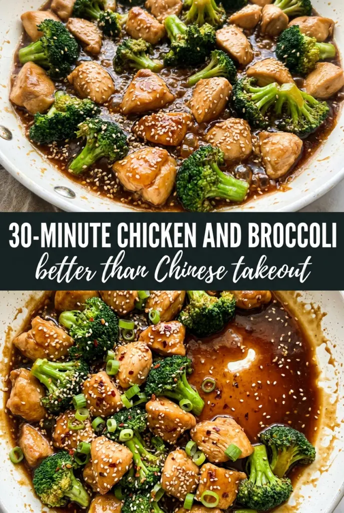 30-Minute Chicken and Broccoli