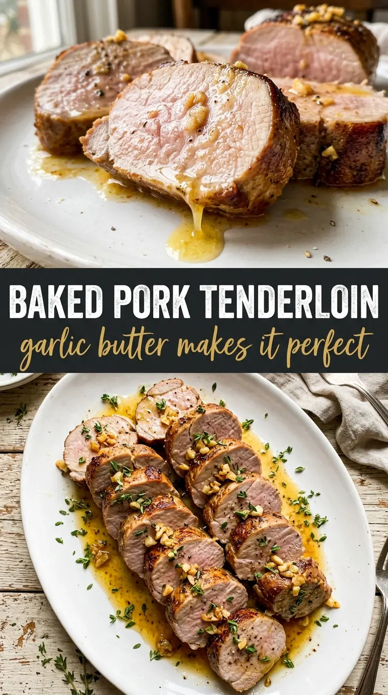 baked pork tenderloin juicy herb-crusted