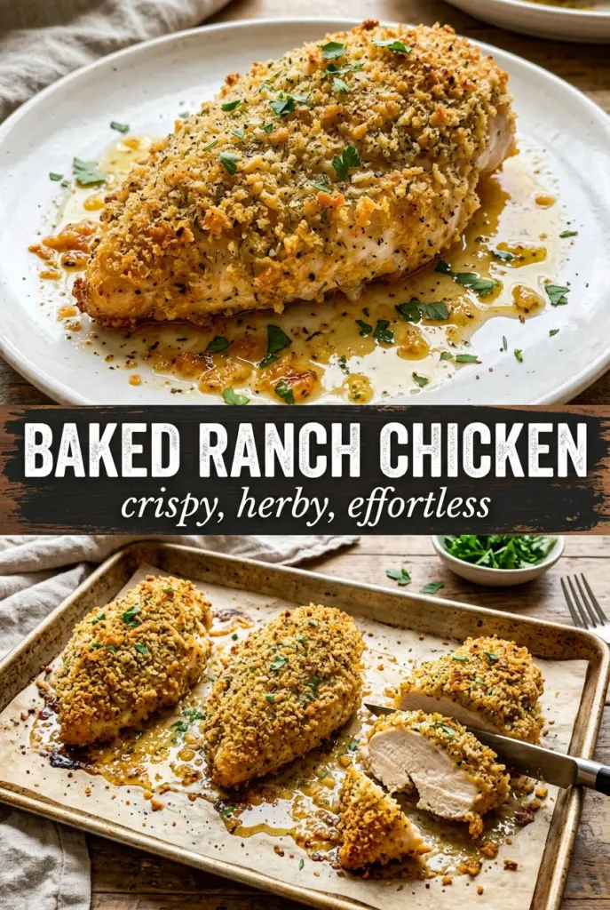 Baked Ranch Chicken