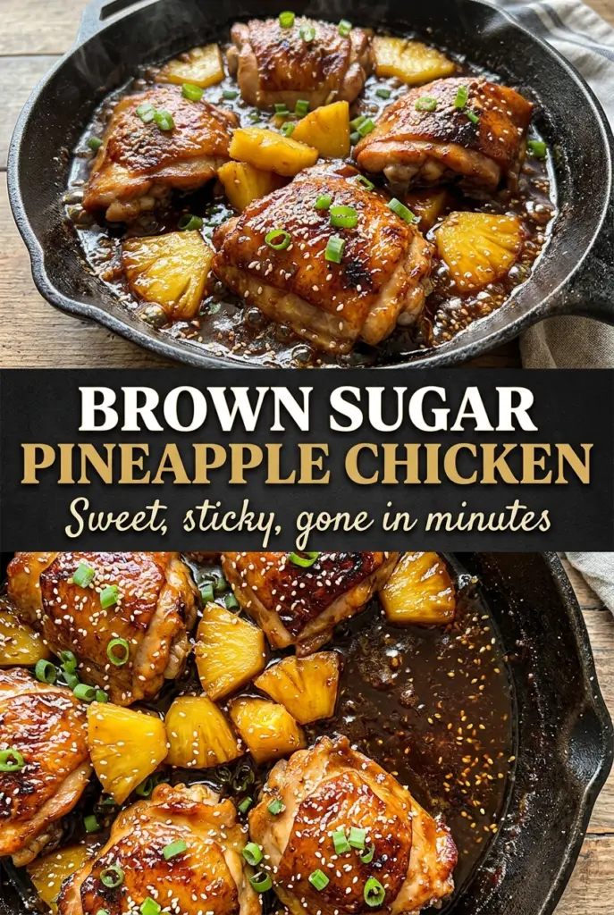 Brown Sugar Pineapple Chicken
