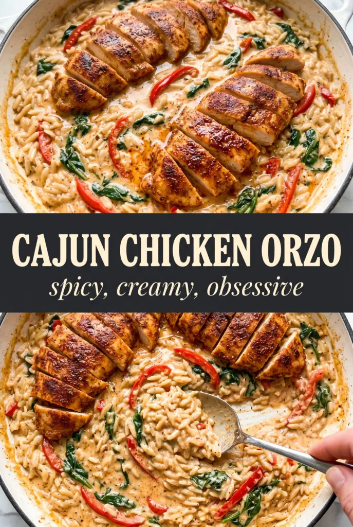 Cajun Chicken Orzo