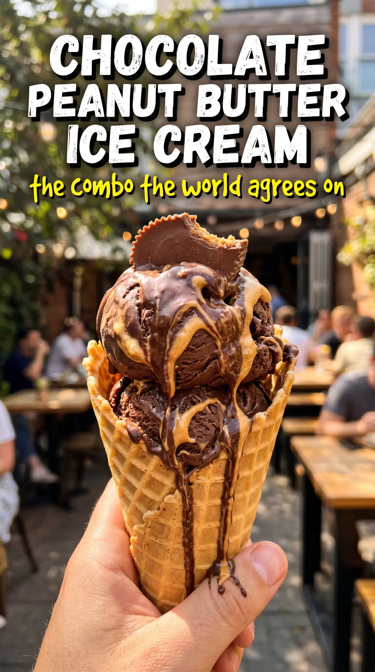 Chocolate Peanut Butter Ice Cream creamy swirls rich chocolate