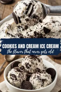Cookies and Cream Ice Cream