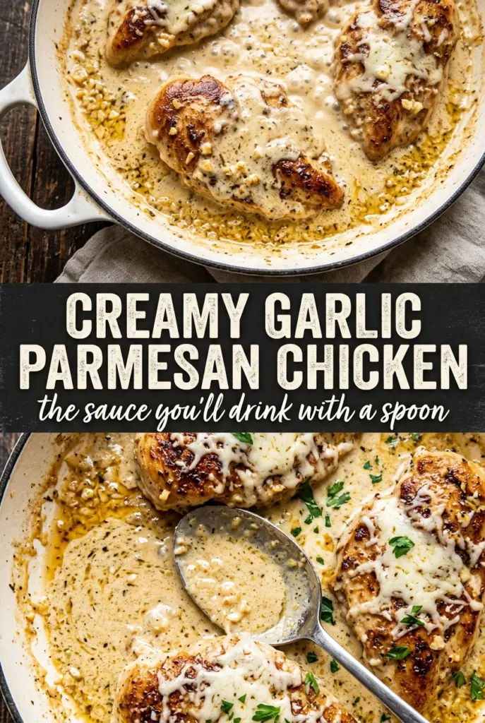 Creamy Garlic Parmesan Chicken
