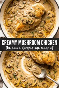 Creamy Mushroom Chicken