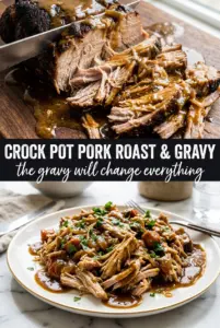 Crock Pot Pork Roast and Gravy