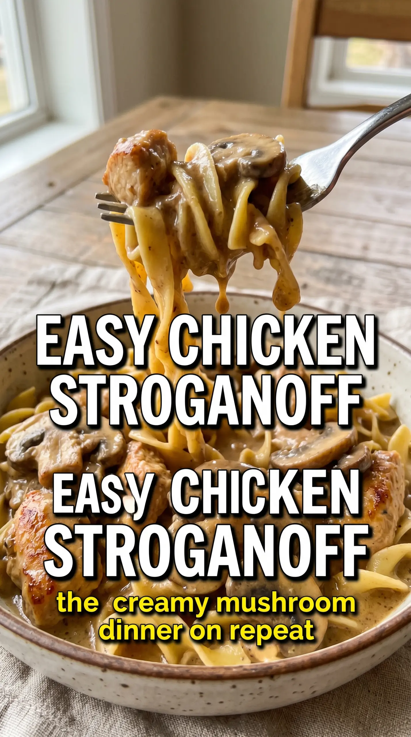 Prepared recipe ready to serve