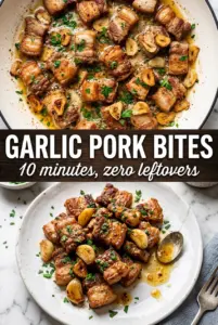 Garlic Pork Bites