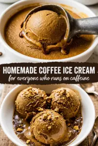 Homemade Coffee Ice Cream