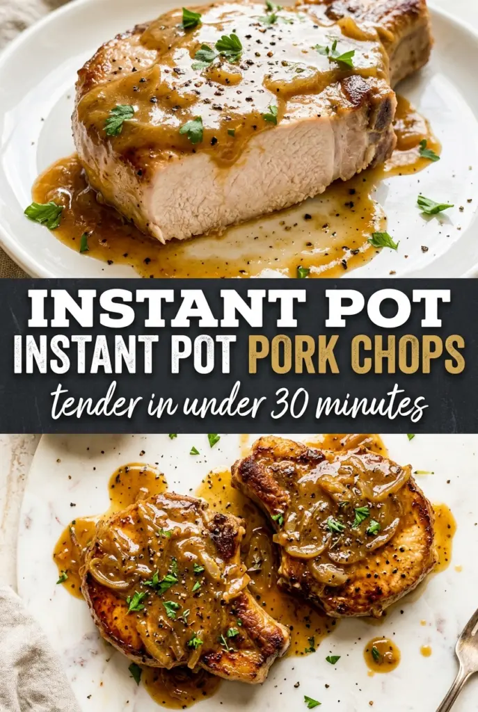 Instant Pot Boneless Pork Chops