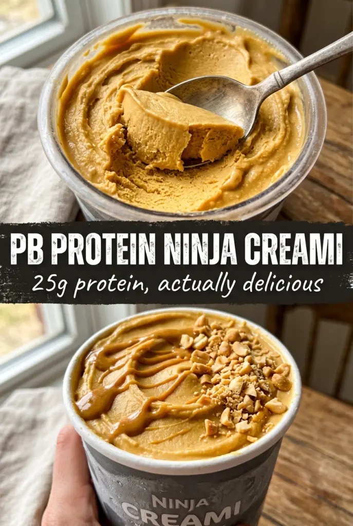 Ninja Creami Peanut Butter Protein Ice Cream