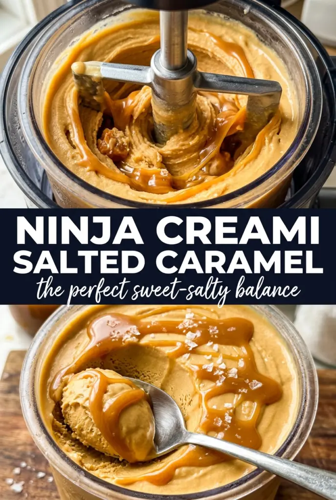Ninja Creami Salted Caramel Ice Cream
