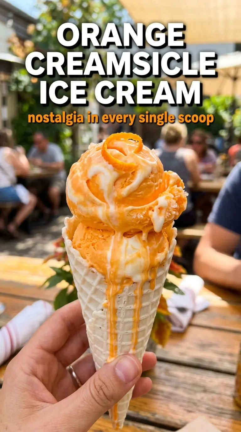 Scoop of homemade ice cream in a bowl